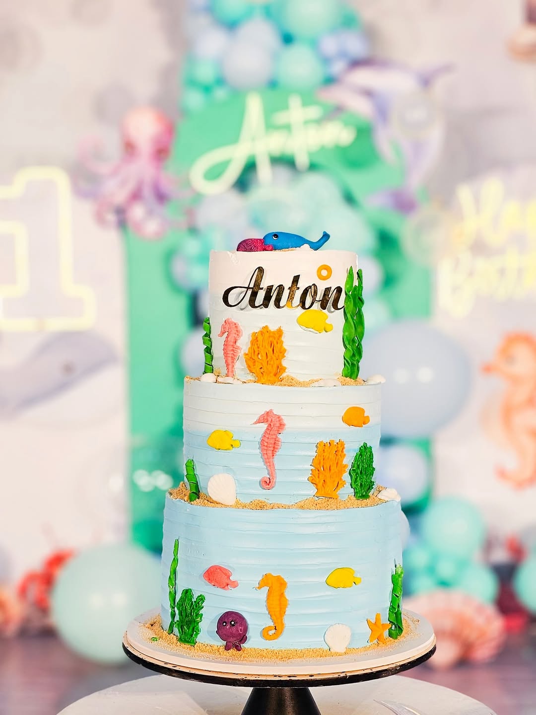 Sea Theme Cake