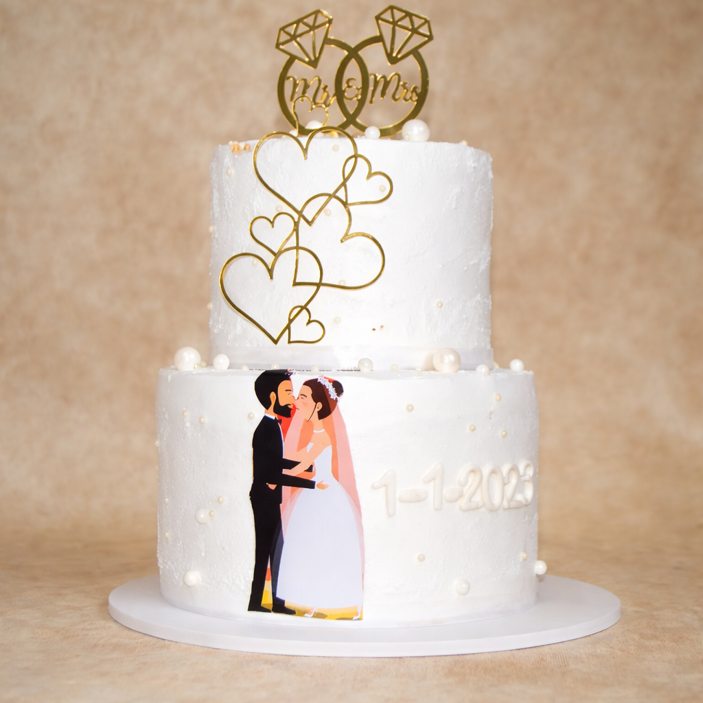 Elegant Wedding Cake